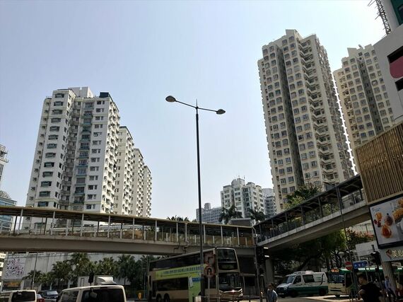 香港 ニュータウン風景