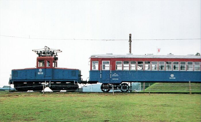 秋田中央交通線（1969年廃線）のEB111