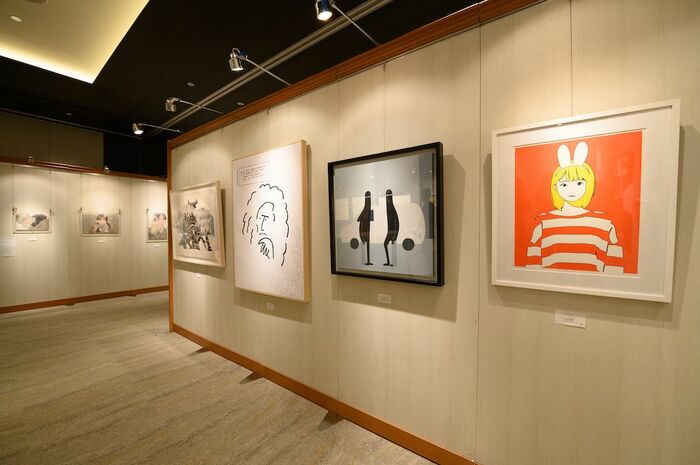 現代アートの展示