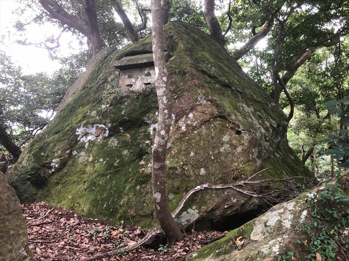 ウォーキングコースにある、「大日様」
