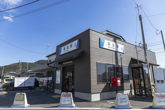 葛生駅の駅舎は2014年にリニューアルした