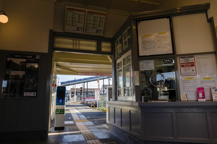 南宇都宮駅は駅舎内もレトロにリニューアルされた