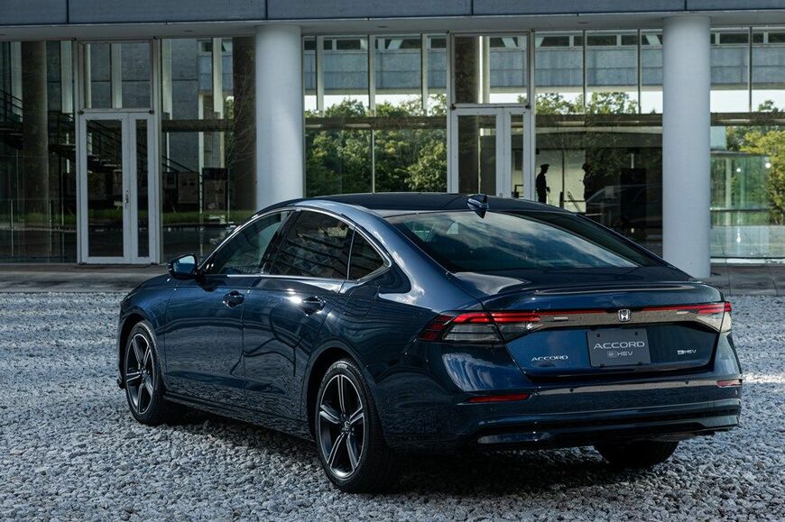 ホンダ新型アコードのディテール（写真：三木宏章）