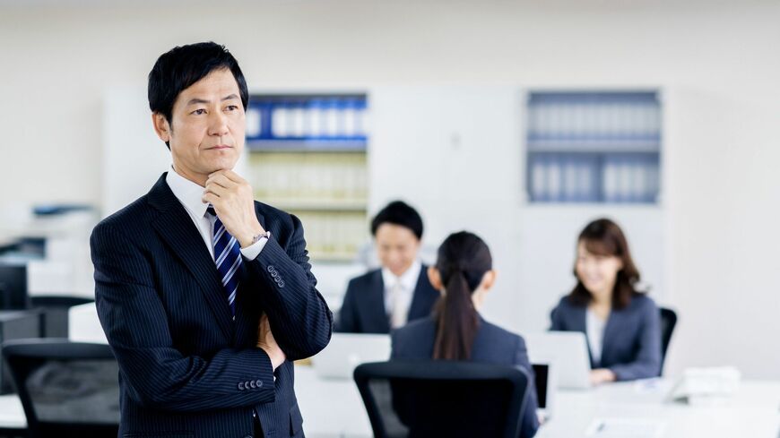 オフィスのビジネスマン