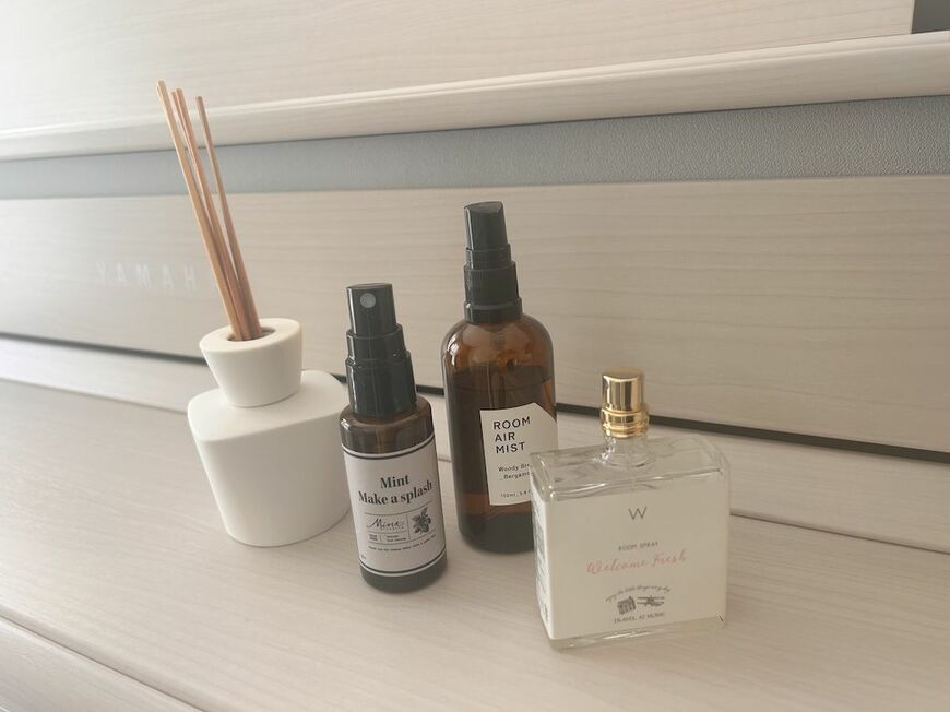 ルームフレグランスやアロマスティック