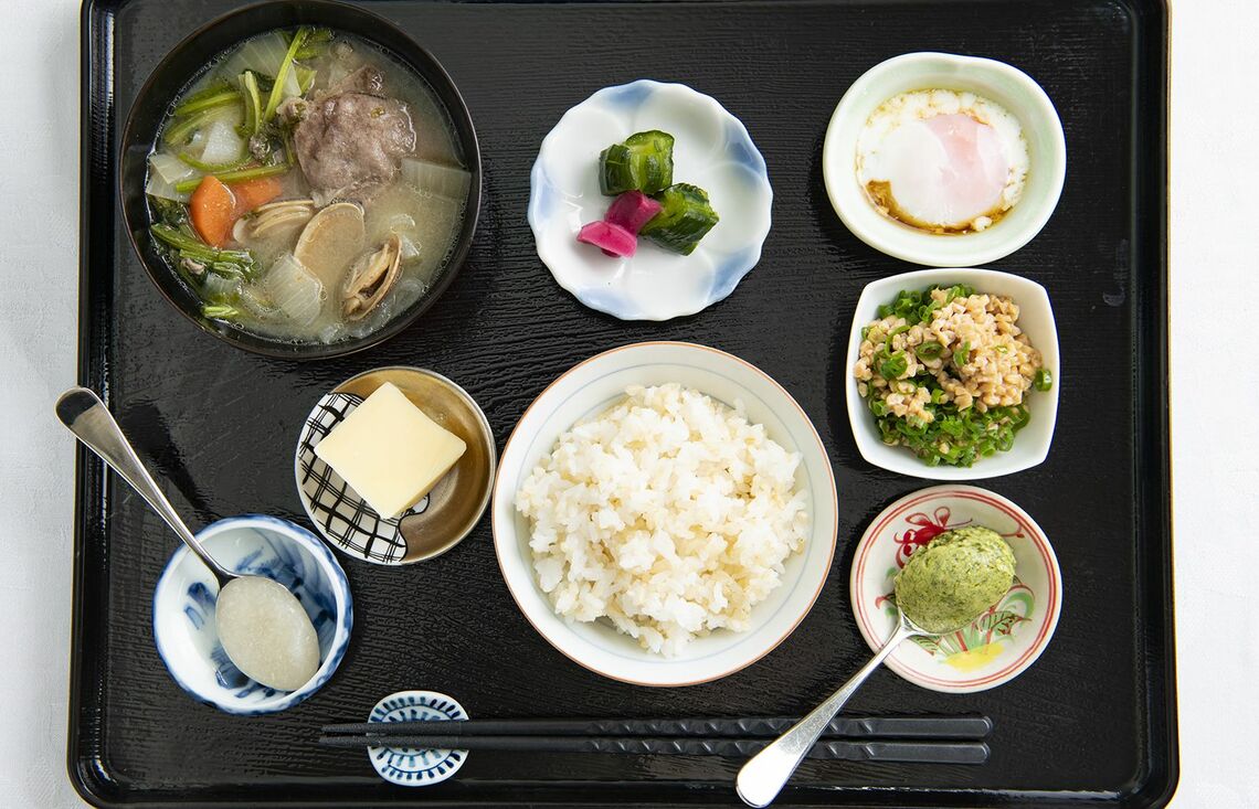 朝ごはんの例
