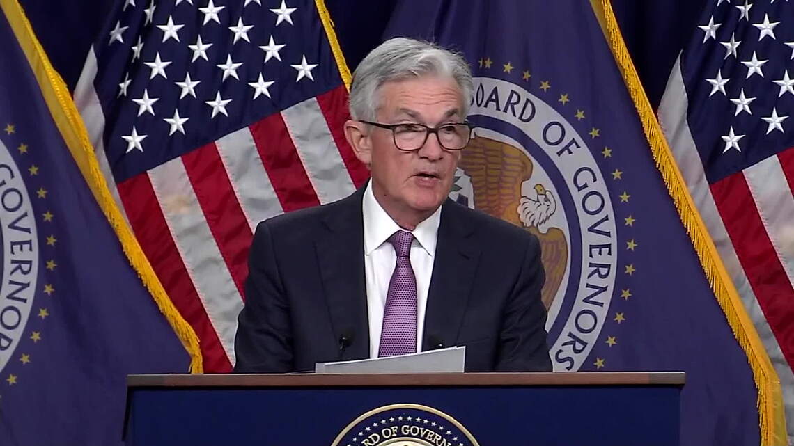 パウエル議長が記者会見（9月21日）Source: Bloomberg