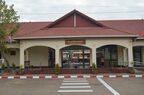 ラオス側の終点、タナレーン駅。路線はタイ国鉄保有だ
