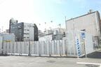 再開発地区の工事現場