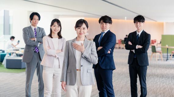 信頼されているビジネスパーソン