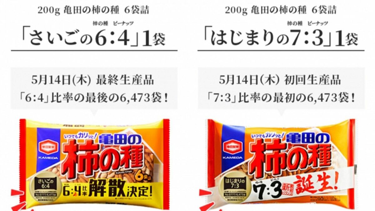 マツコをCMキャラに起用､国民投票で｢柿の種｣を大胆チェンジ…亀田製菓が｢40年守った黄金比｣をあっさり変えられた背景 | ビジネス | 東洋経済オンライン