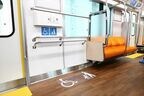 先頭車両の車いすスペース