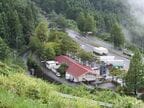 杉津駅の跡は北陸自動車道のPAになっている