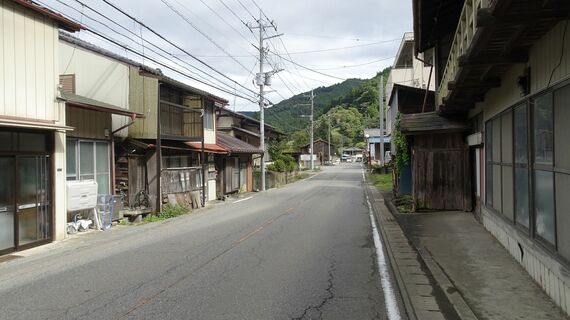 群馬県南牧村の様子