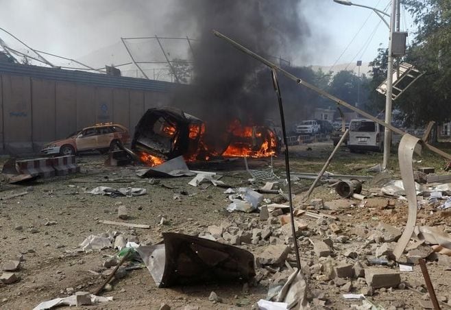 アフガン首都カブールで爆発､80人以上死亡