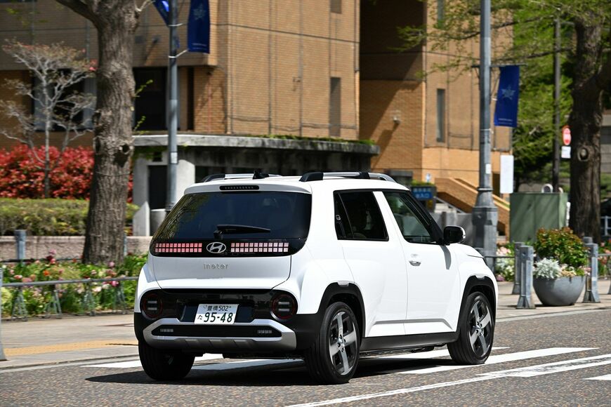 ヒョンデ「インスター」（写真：ヒョンデ・モビリティ・ジャパン）