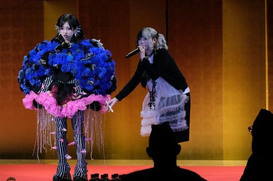 アワードのファッション部門では個性的な作品が紹介された（写真：Rising Teenager Award 実行委員会）