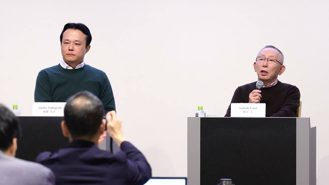 ユニクロ 柳井 ファーストリテイリング 社長交代