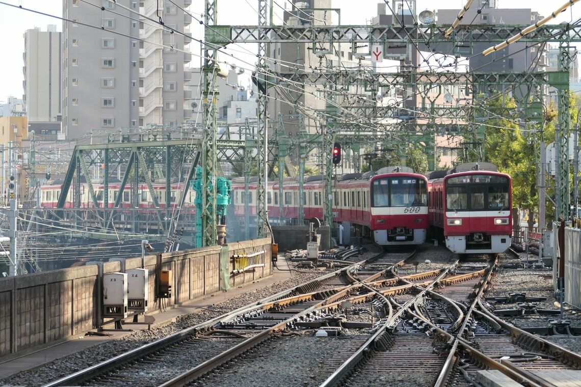 品川駅の浦賀方面