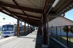ふかや花園駅のホーム