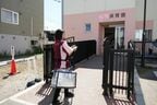 この日は保育園にどら焼きを届けた