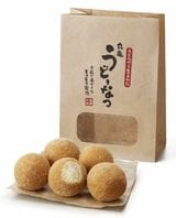 うどんを生地に使用した丸い揚げドーナツで、もちっとした食感が特徴だ（丸亀製麵のプレスリリースより）