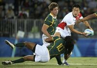 リオ男子7人制ラグビー､日本は4位に フィジーが金メダル