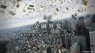 金融異変 金利水没と揺らぐビジネスモデル