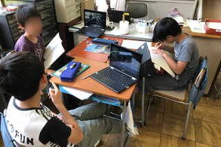 自由進度学習の様子