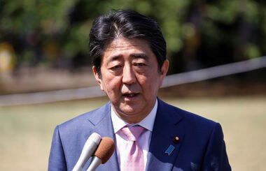 Japan's Abe says upcoming North Korea summits could mend ties between North, Japan