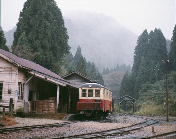 尾小屋鉄道 尾小屋駅