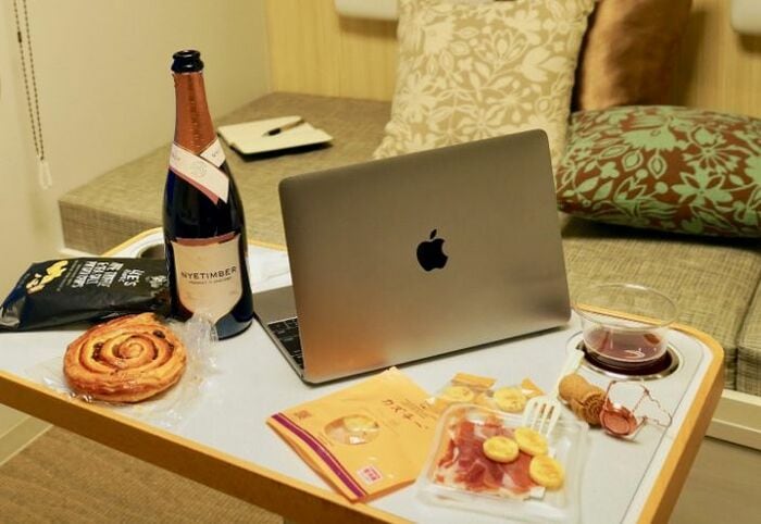 イギリス産スパークリング｢ナイティンバー｣のロゼを