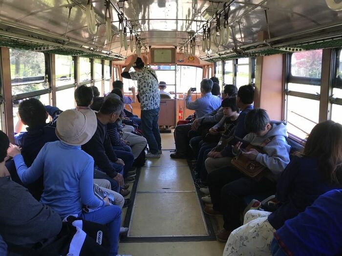 コロナ禍前の体験乗車会の様子