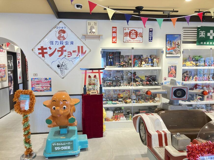 懐かしいものがいっぱいの『桃山館』