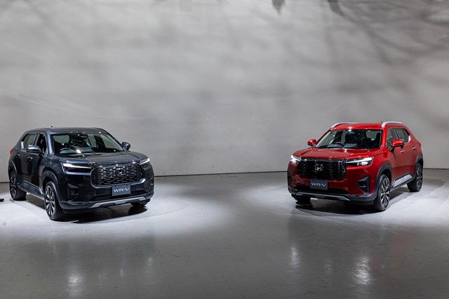 ホンダの新型SUV「WR-V」（写真：三木宏章）