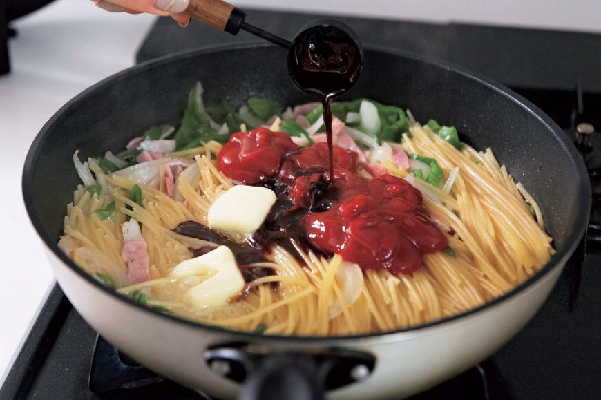 ワンパンパスタの作り方