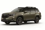 グリルにライトグリーンのアクセントカラーが入るXブレーク（写真：SUBARU）