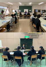 約30人の地域の大人が学校に集合したキャリアフェスティバル（写真：大本氏提供）