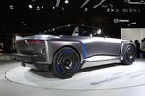 スバルの「SPORT MOBILITY Concept」（筆者撮影）