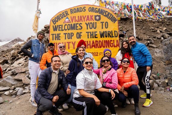 世界で最も標高の高い峠、カルドゥン・ラ
