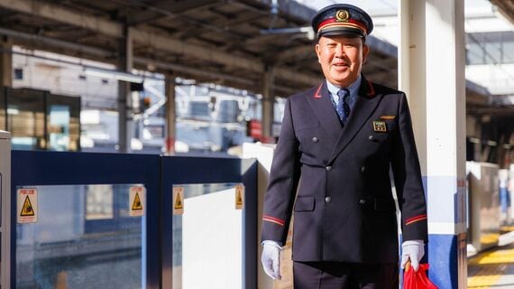 東武東上線 志木駅 相良紀章駅長