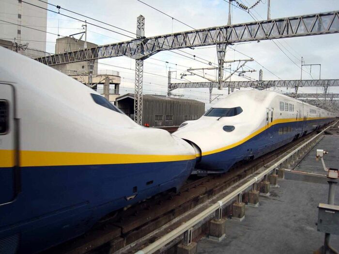E4系先頭車同士の連結部