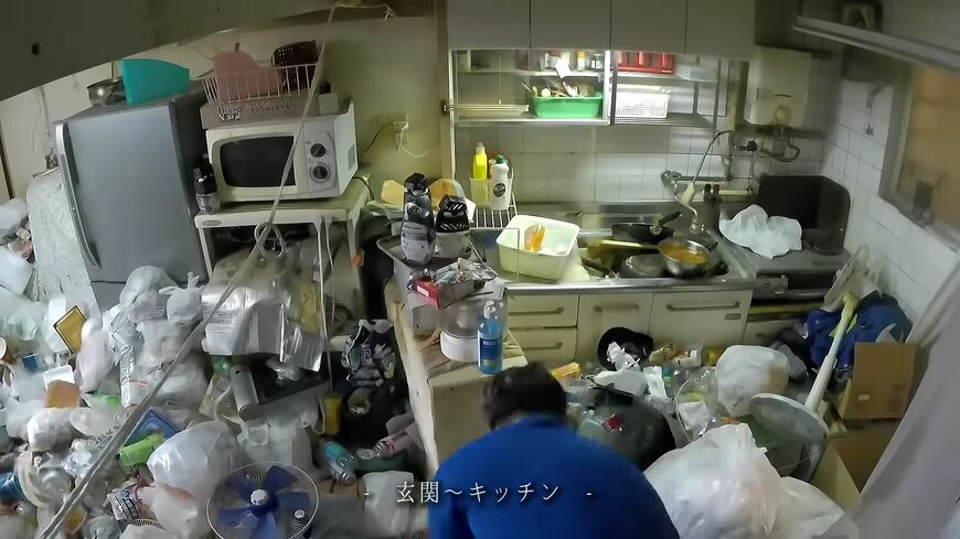 （写真：「イーブイ片付けチャンネル」より）