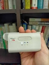 操作ボタンは一つのみ（著者撮影）
