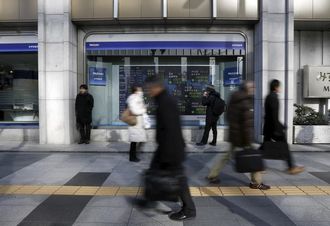 日経平均はいったん上昇も小幅続落で終了