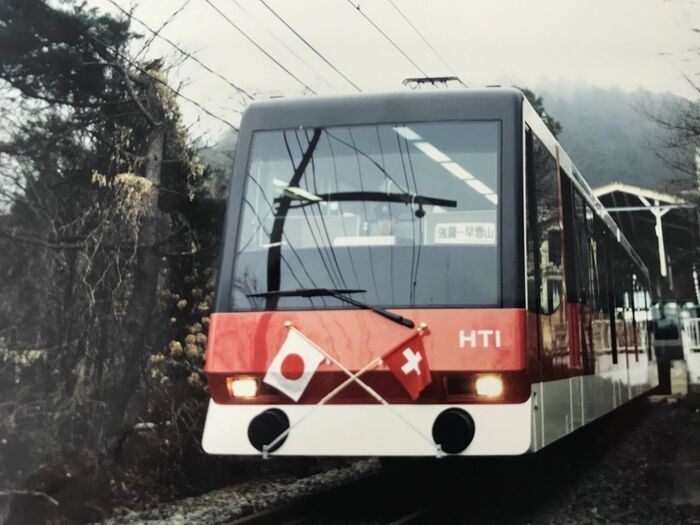 4代目はスイス製の車両。2両編成になった