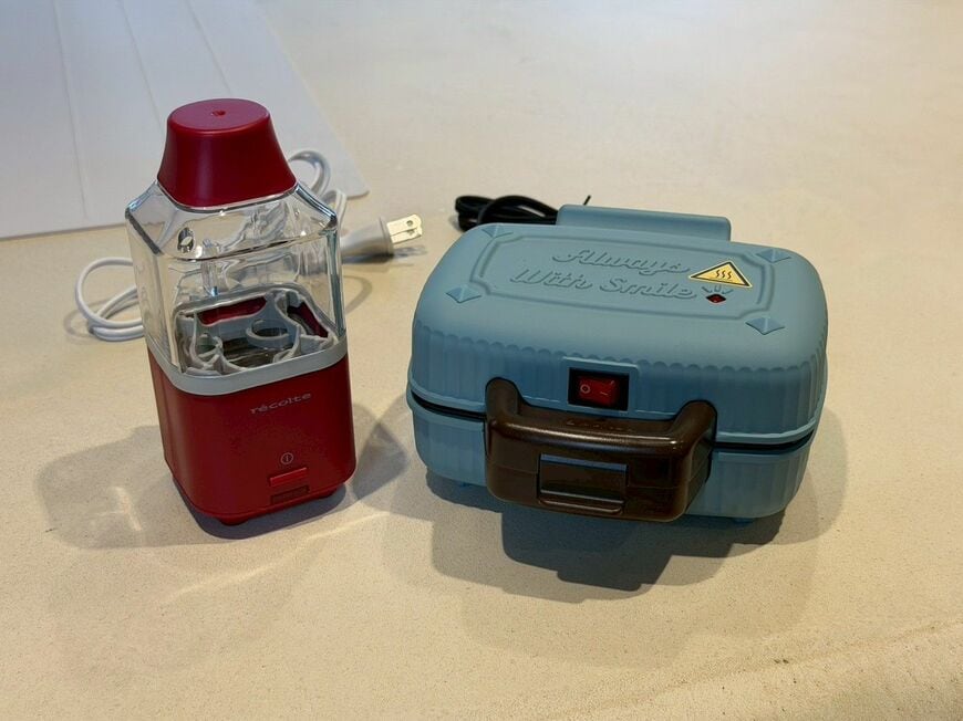 雑貨のようなビジュアルの調理家電 （写真：筆者撮影）