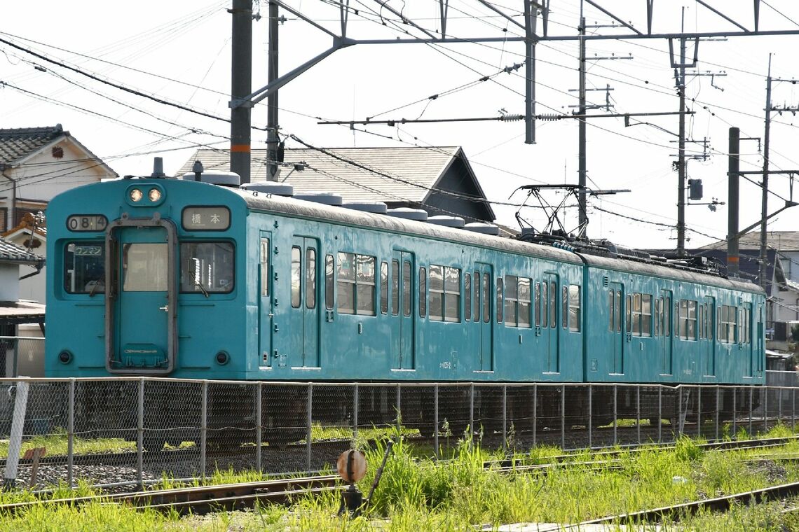 この車両は常磐線用だったころの前面スタイルを受け継ぐ（筆者撮影）