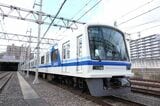 南海電気鉄道「5000系」の「5509編成」。元泉北高速鉄道の車両だ（記者撮影）