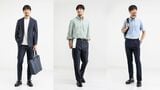 クールビズの着こなし3パターン、セットアップにTシャツ、ワイシャツ、ポロシャツ